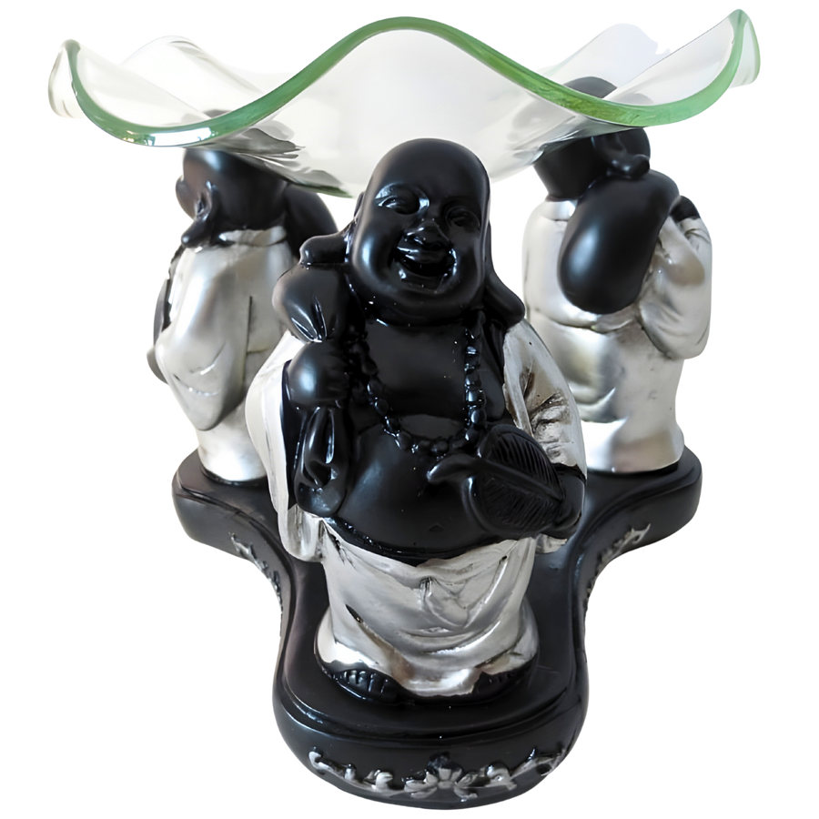 8mm Buddha Armband ohne Box - Bergkristall