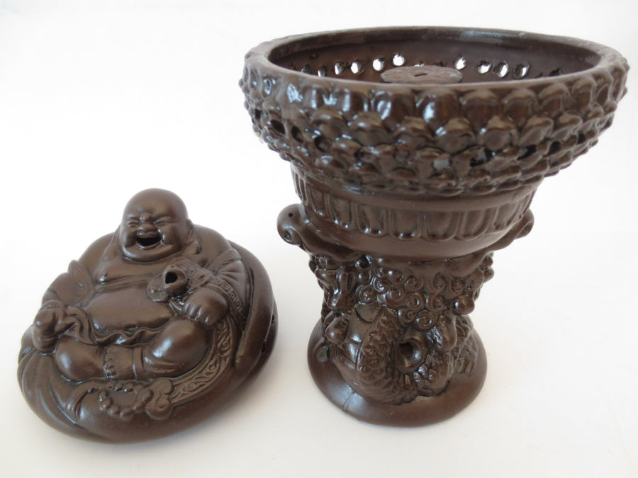 Liegender Buddha Keramik-Räucherkegelbrenner