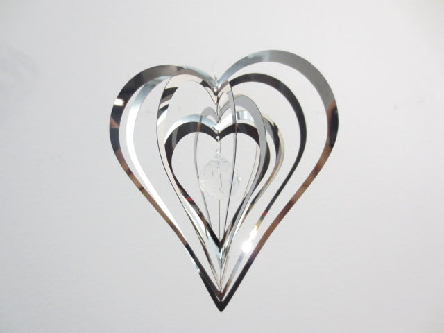 Cosmo Wind Spinner herz 13 cm