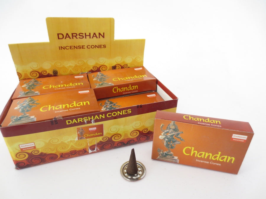 Darshan Rucherstbchen Kegel - Chandan