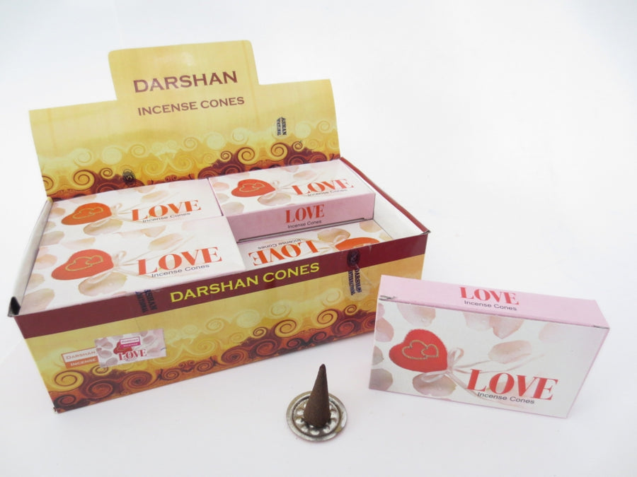 Darshan Räucherkegel - Love