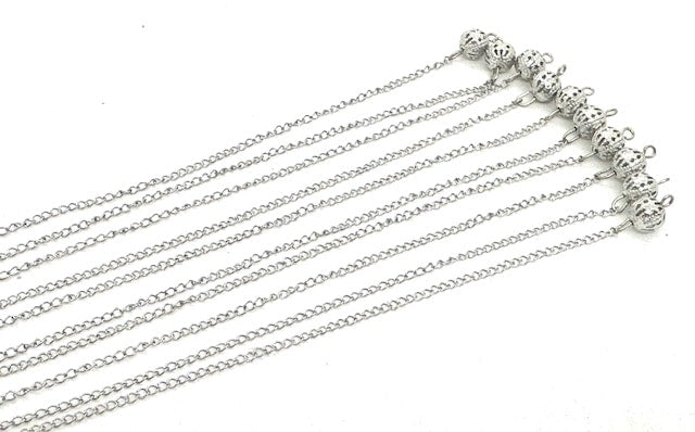 Edelstahl Pendelkette 10er Set