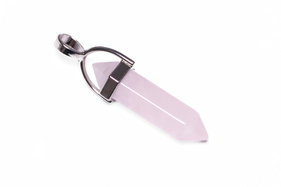 Edelstein Anhänger - Rosenquarz