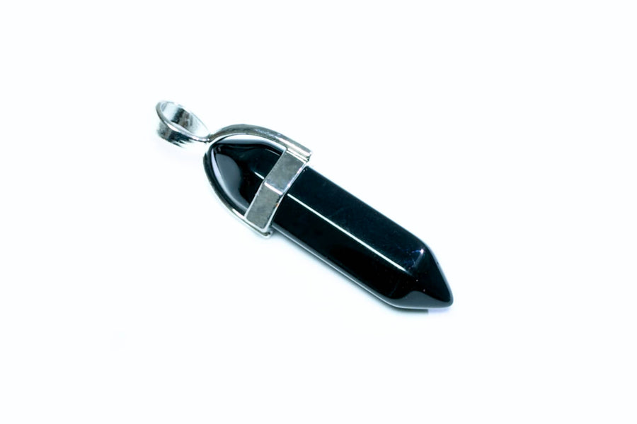Edelstein Anhänger - Schwarzer Onyx