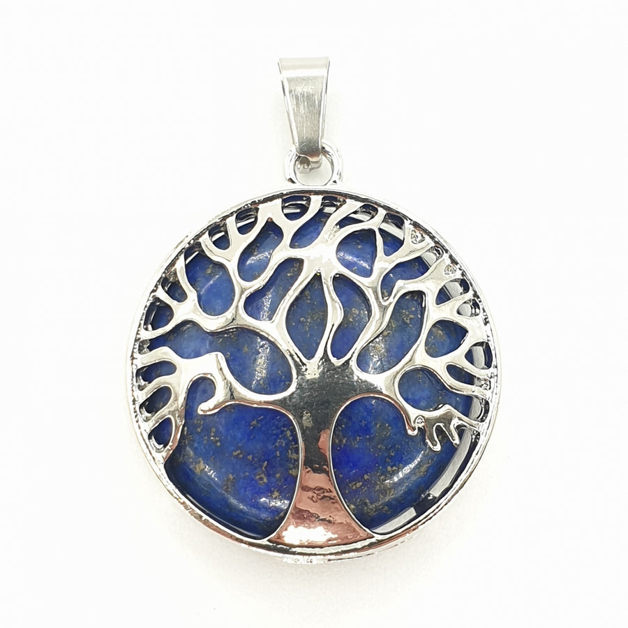 Edelsteinbaum des Lebens Anhnger - Lapislazuli