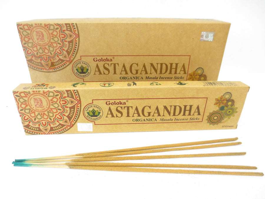 Goloka Astagandha Natural Masala Räucherstäbchen