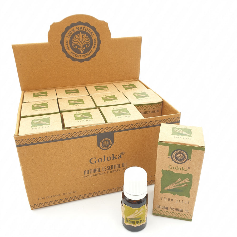 Goloka Natural Essential Oil - Lemongrass (12st)