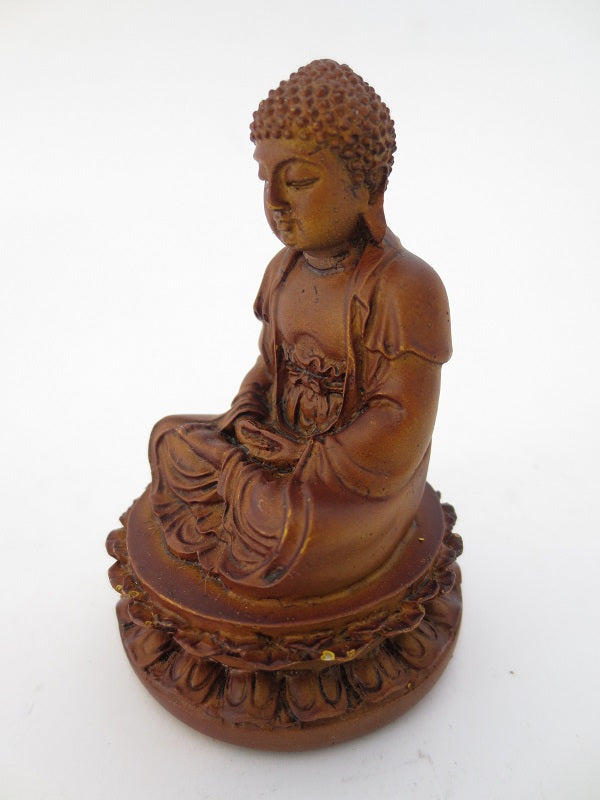 Grohandel - Kleine Meditation Buddha sitzend auf Lotus