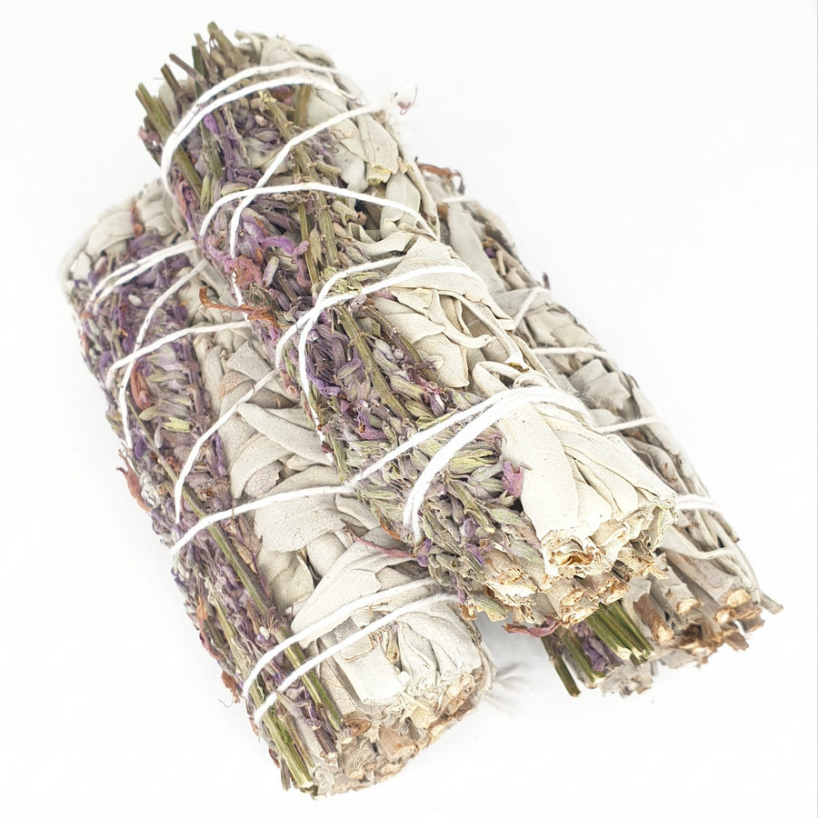 Weißer Salbei und Lavendel Räucherstäbchen 12 cm (3 x 30–40 g)