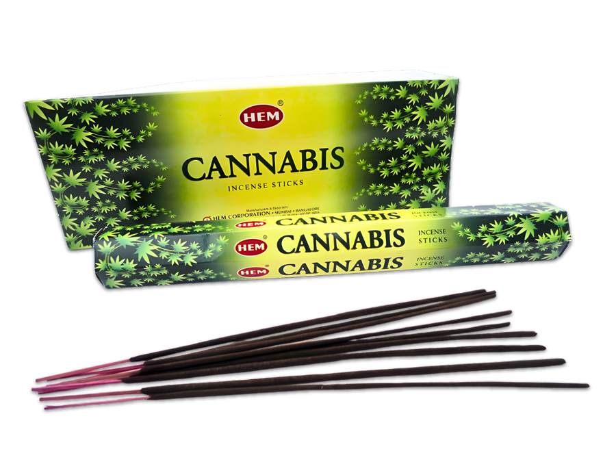 HEM Cannabis Hexa Räucherstäbchen