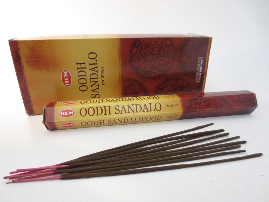 HEM Hexa Räucherstäbchen - Oodh Sandalwood