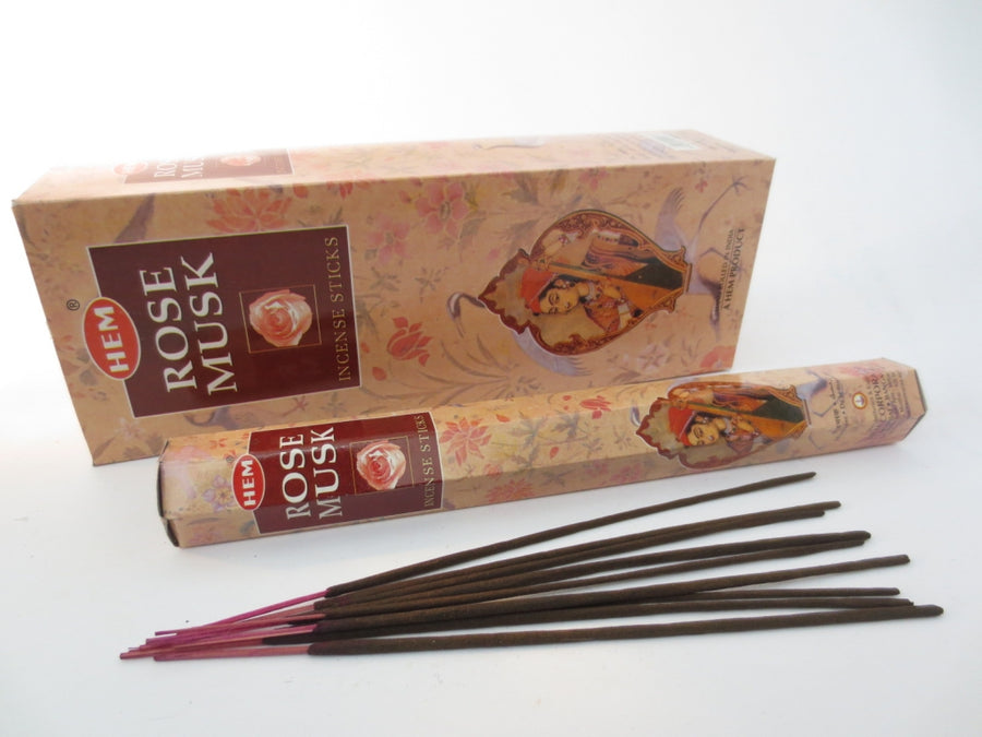 HEM Hexa Räucherstäbchen - Rose Musk