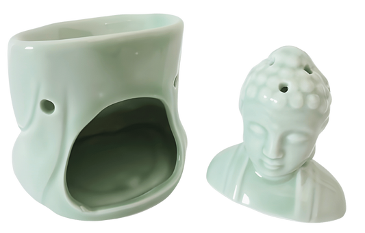 Jade Meditations-Buddha Duftöllampe – Luxus
