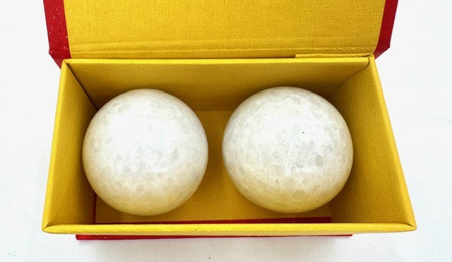 Meridiankugeln Marmor Weiß - 4 cm