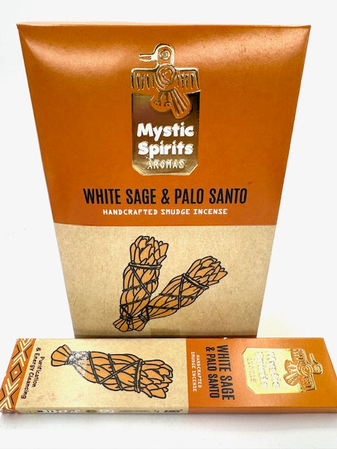 Mystic Spirits Aromas - White Sage & Palo Santo (oranje)