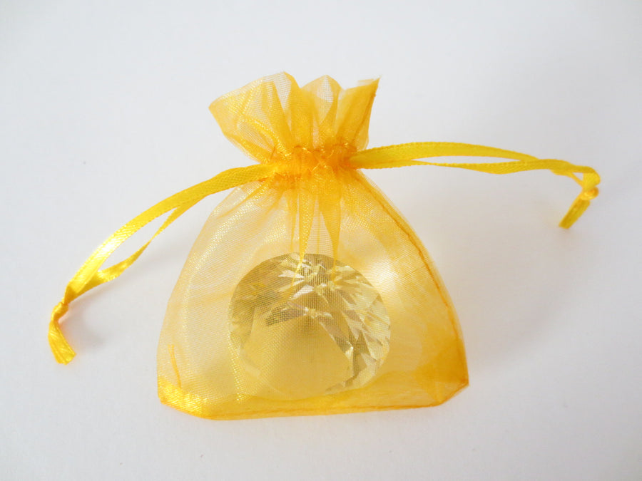 Organzabeutel 10 x 15 cm - Gold (100st)