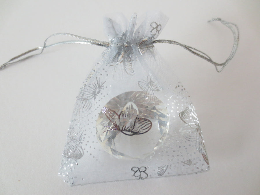 Organzabeutel Schmetterling - 7.5cm x 10cm