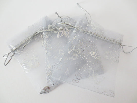 Organzabeutel Schmetterling - 7.5cm x 10cm