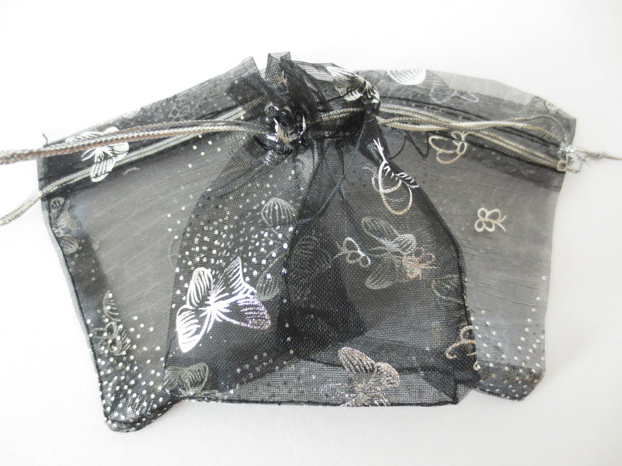 Organzabeutel Schmetterling - 10cm x 15cm