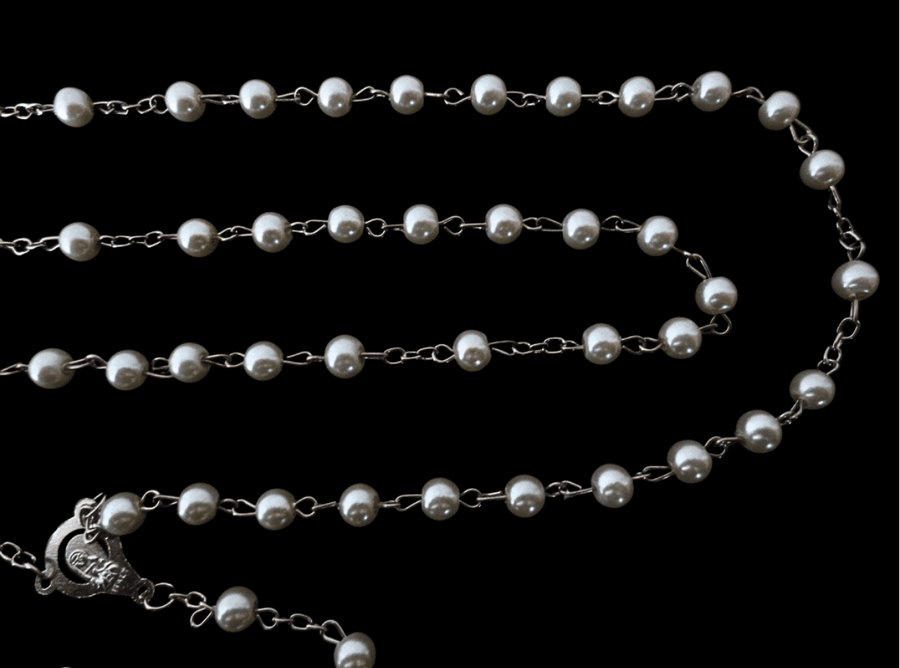 Rosenkranz Perlrunder Luxus