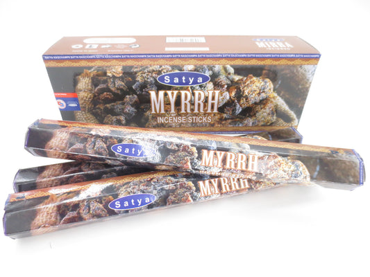 Satya Weihrauch Hexa - Myrrh