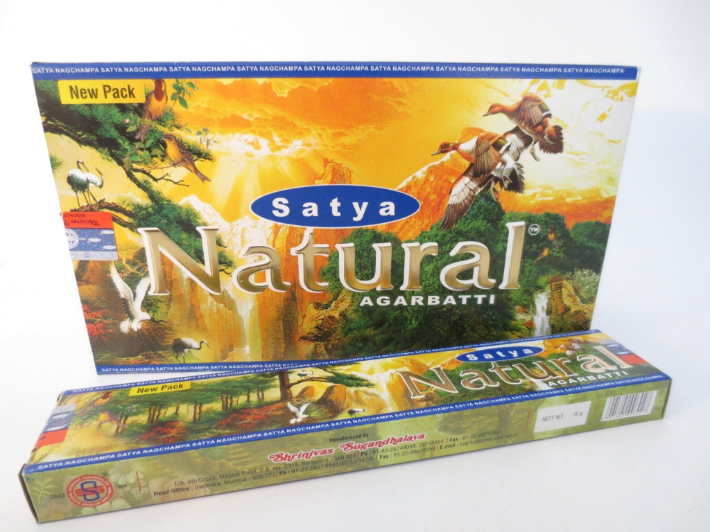 Satya Erd-Räucherwerk - Natural Agarbatti 15g
