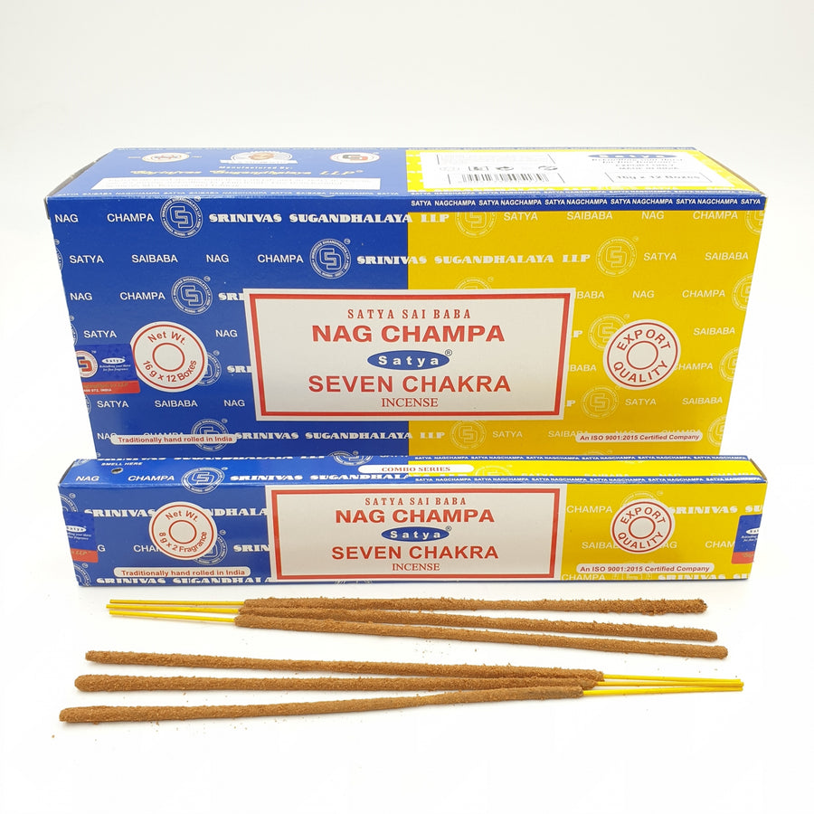 Satya Sai Baba - Nag Champa & Seven Charka 16g