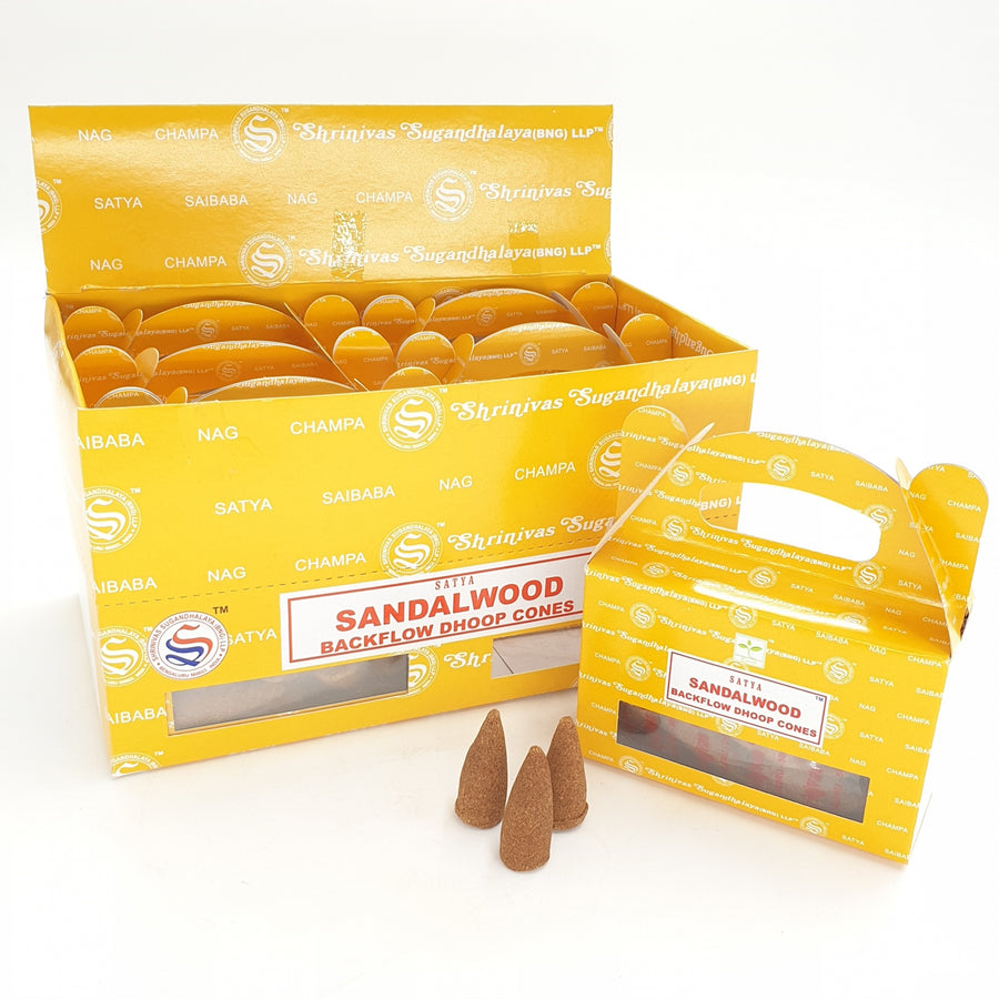 Satya Rückflusskegel - Sandelholz (Erde)
