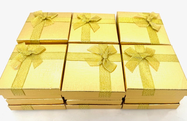 Geschenkbox 12er Set - Gold