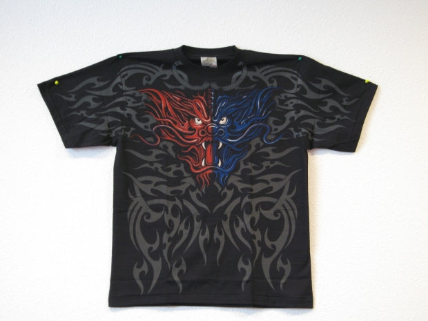 T-Shirt Fantasy Drache - XL