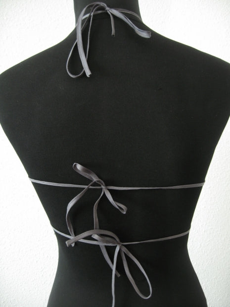 Shirt mit Perlen (silber)