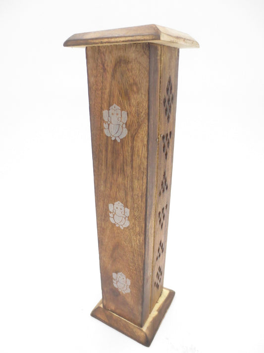 Houten Wierook Antieke Toren Luxe - Ganesh (2 stuks)