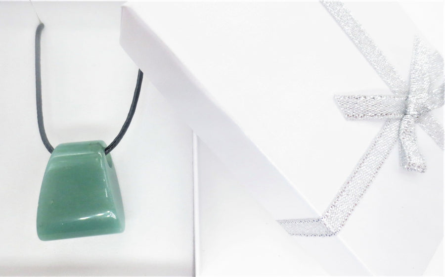 Trapezanhnger Halskette - Aventurin