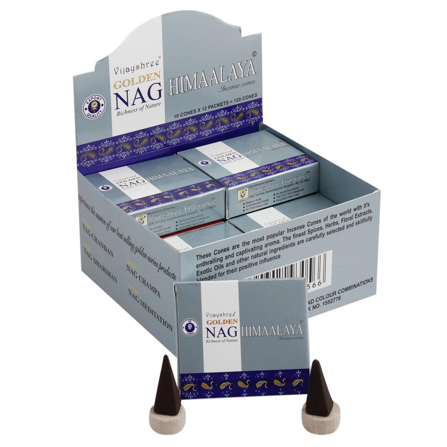 Vijayshree Golden Nag Räucherkegel - Himaalaya