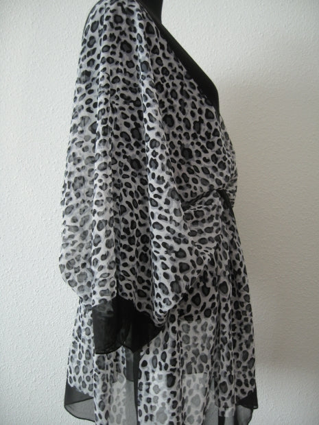 Schwarz/weie Bluse III