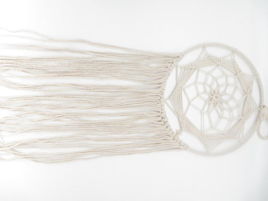 30cm Runder Traumfänger Creme