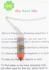 7 Chakra Edelstein-Pendel Pfeiler
