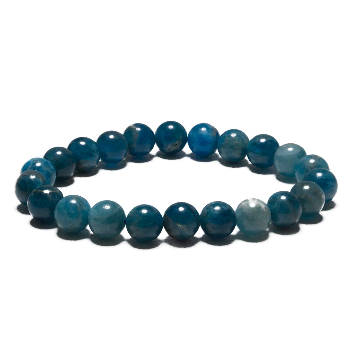 8mm Edelsteen-Armband von Cadeaudoos - Apatiet