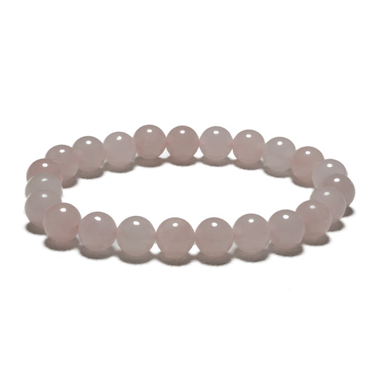 8mm Edelsteen-Armband für Cadeaudoos - Rose Gold