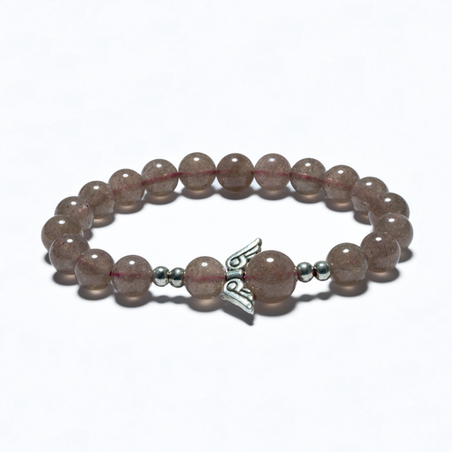 8mm Engel Edelsteinarmbänd ohne Box