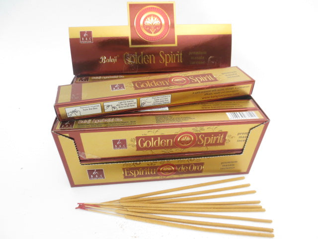 Balaji Premium Masala Räucherstäbchen - Golden Spirit