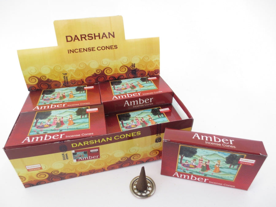 Darshan Räucherkegel - Ambeer