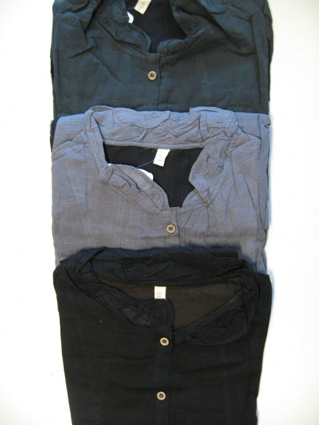 Bluse mit Kapuze