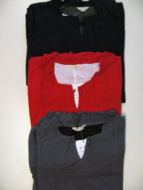 Bluse mit Kragen