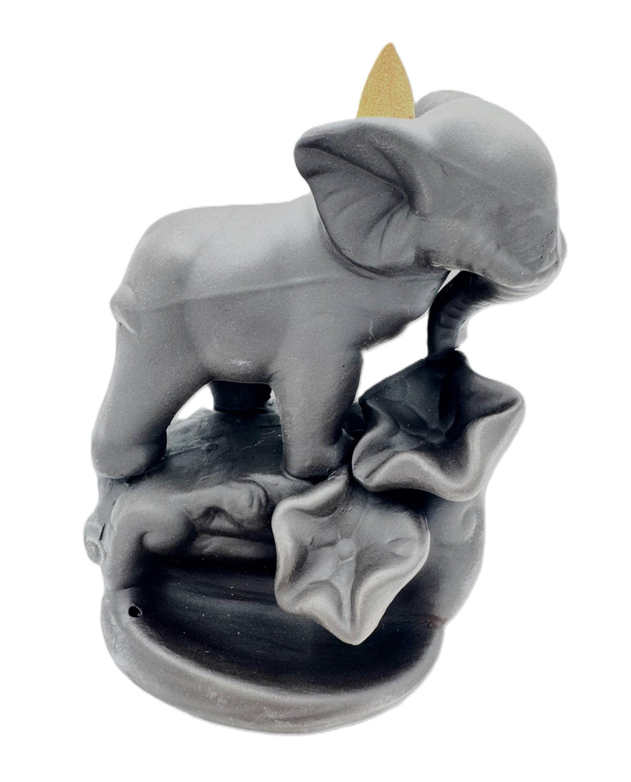 Backflow Räucherstäbchenhalter - Elefant