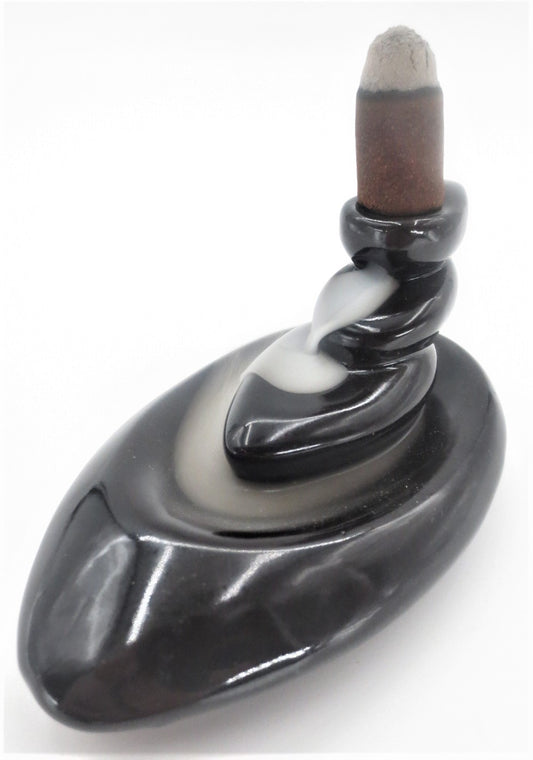 Rückfluss-Räuchergefäß Stone Balance (25628)