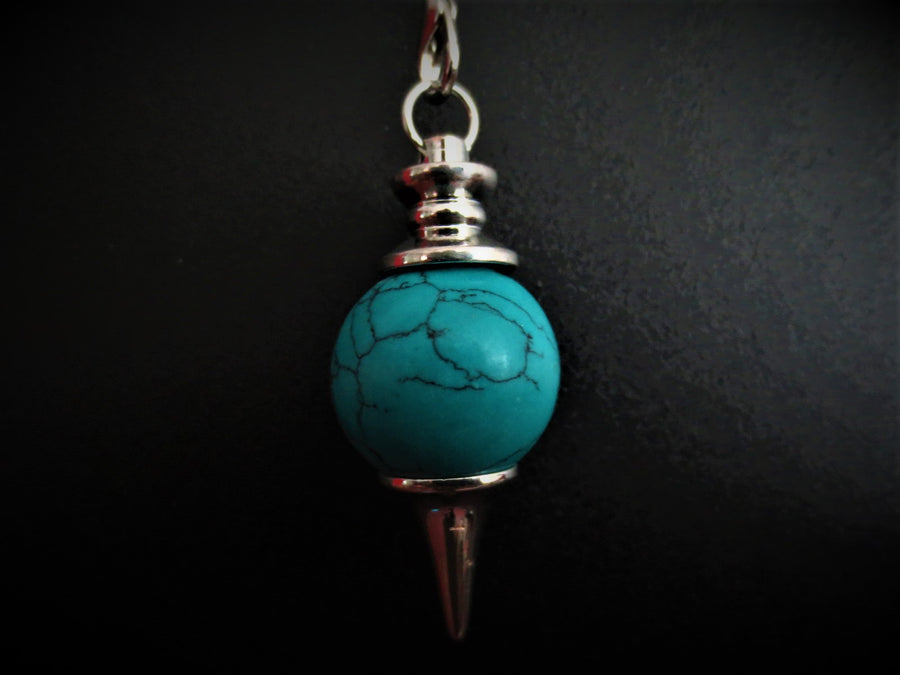 Türkis Edelstein Pendelkugel