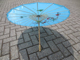 Chinesischer Sonnenschirm - Blau (Groß)
