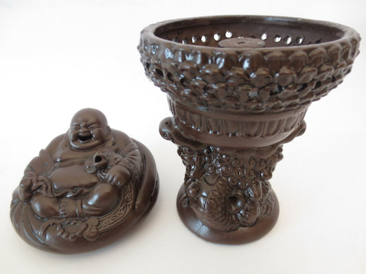 Liegender Buddha Keramik-Räucherkegelbrenner