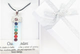 7 Chakra Edelstein Halskette Anhänger (I) - Opal